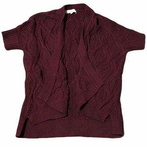 Maroon LOFT Oversized Sweater